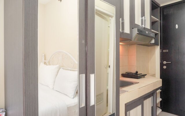 Homey And Simply Look Studio Belmont Residence Puri Apartment
