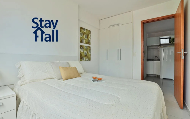 Flat 206 no Parque da Jaqueira-SH032