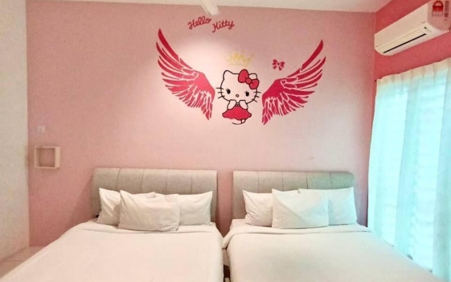 Ipoh Meru Animation Stay by Grab A Stay – Guest Rooms – Ipoh