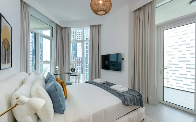 Vibrant 2BR Miami Vibes at Business Bay