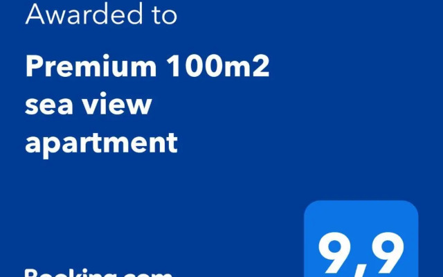 Premium 100m2 sea view apartment