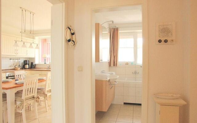 Apartment in Rechlin with a shared sauna