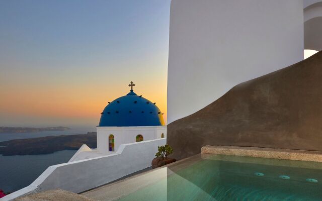 Luxury Villa Blue Dome Santorini