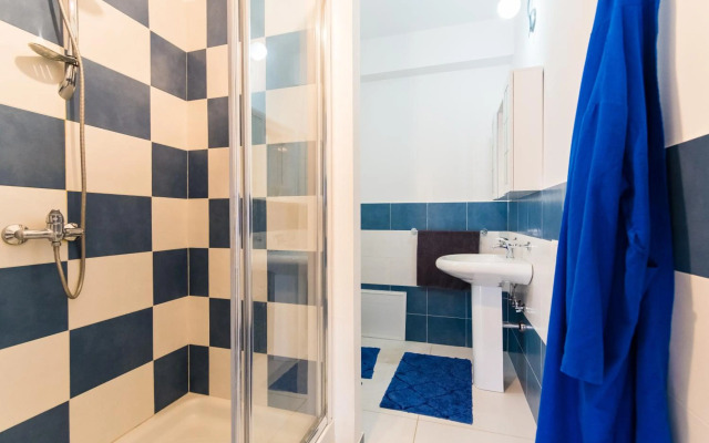 Apartment window on the sea