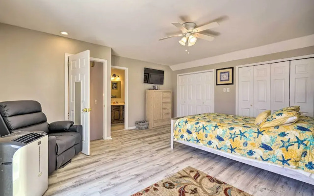 Brigantine Retreat w/ Balconies - Walk to Beach!