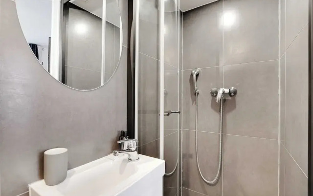 Modern Studio for 2P With A/C - Near Montmartre