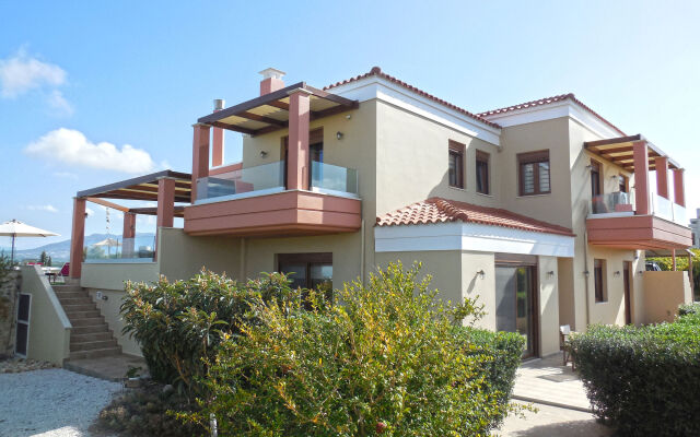 Cretan Vineyard Hill Villa Private Pool, Panoramic View, Beautiful Vineyard