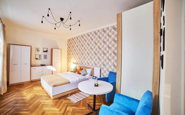 Style apartments in old Lviv