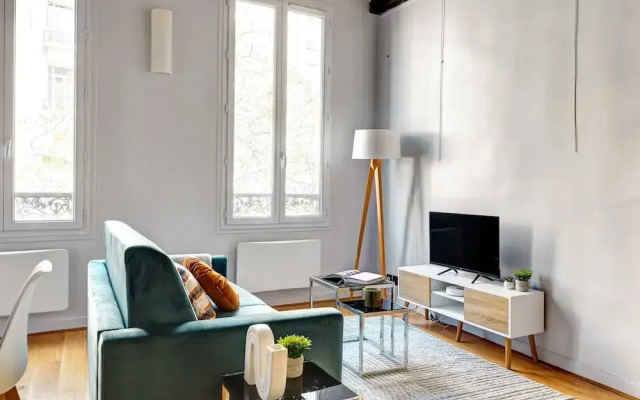 Chic 1BR Near Le Marais & Picasso Museum