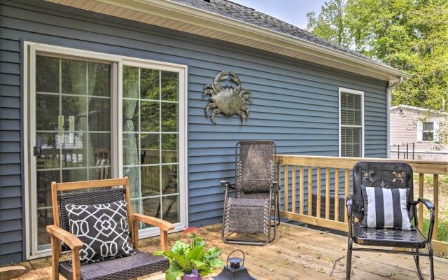Ocean View Escape ~ 4 Miles to Bethany Beach!