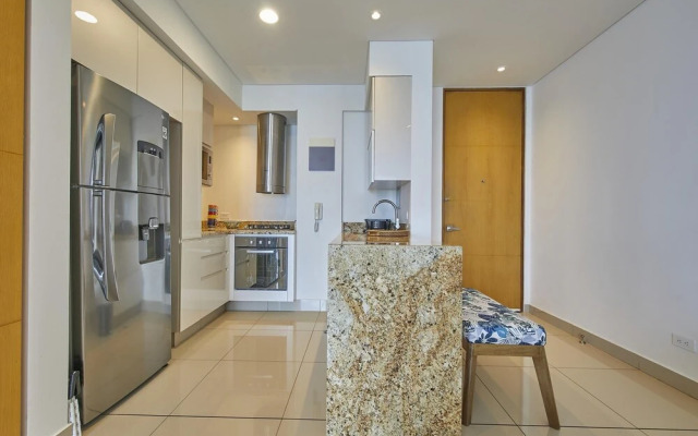 Stylish 1BR Apartment w Balcony Amazing View