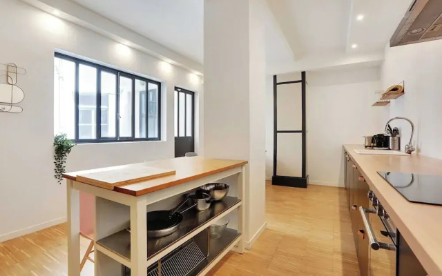 Spacious Apartment - 4br/10p Near Montmartre
