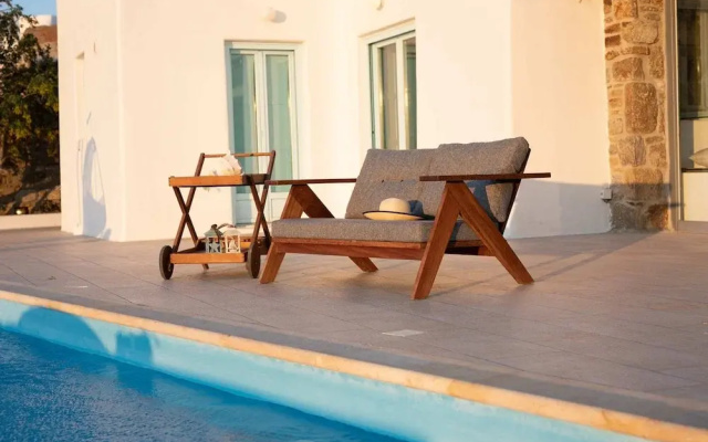Mykonos Villa Sympatico Private Pool Sea Vistas