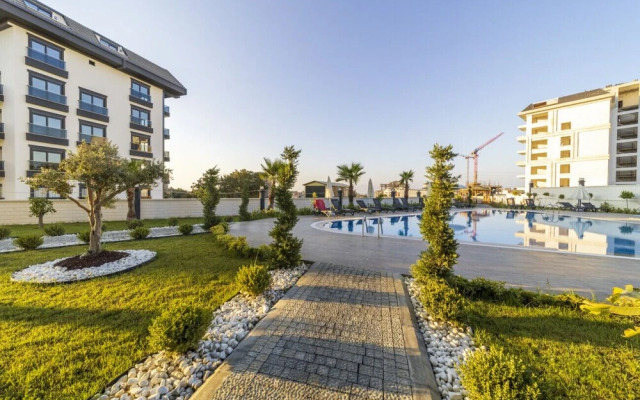 Flat With Shared Pool Hammam and Sauna in Alanya