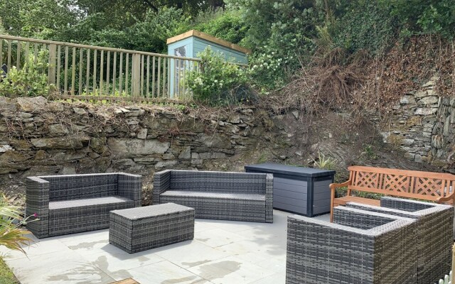 The Slipway Fowey Harbour, Parking 1 Min & Garden