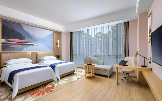 Vienna International Hotel (Dongwu South Road Hongzhuang Metro Station) – Guest Rooms – Suzhou