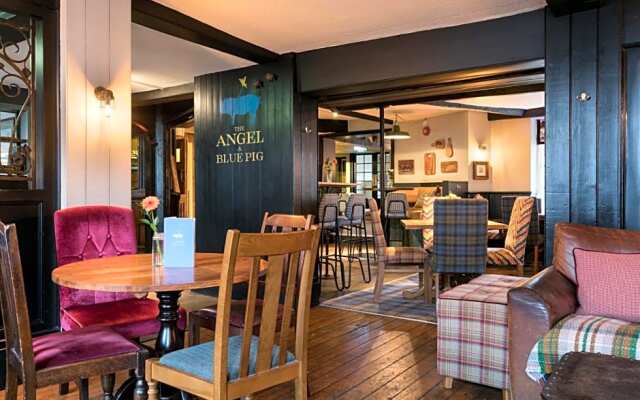 Angel and Blue Pig