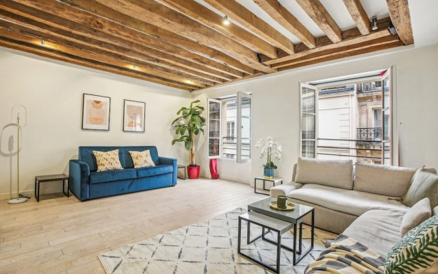 Spacious 1BR in the Heart of Paris