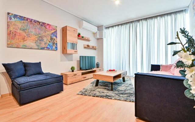 Beautiful new apartment 5 min from Piraeus Port (A2)