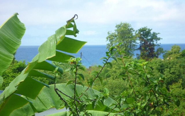 Studio in Marigot, With Wonderful sea View, Enclosed Garden and Wifi