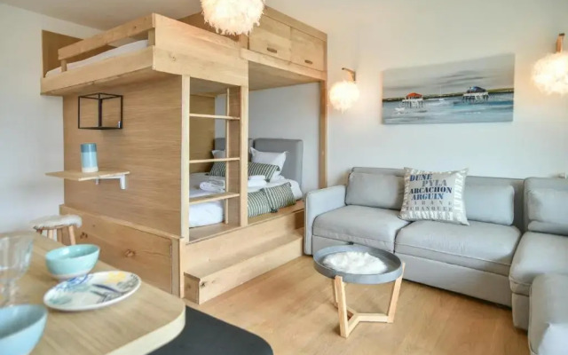 Superbe studio en 1ère ligne en plein cœur d’Arcachon