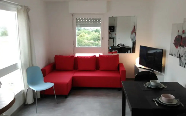 Appartement 2 pièces avec Grande Terrasse