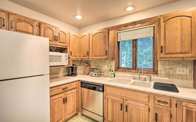 Walkable Lake Elkhart Apt: Dine, Shop, Swim!
