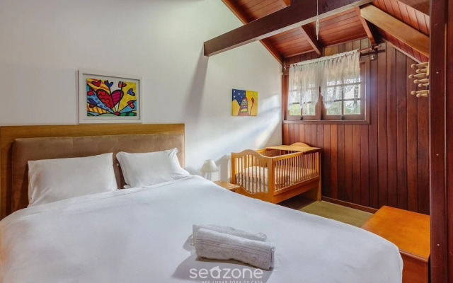 Apt Duplex With Fireplace in Gramado Rln204