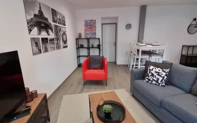 Grand Appartement 2 chambres avec Fibre et Netflix