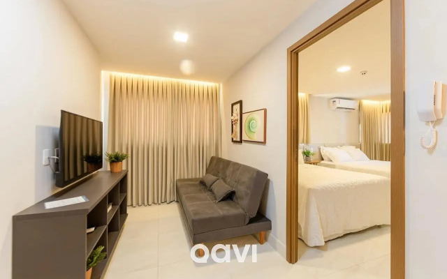 Gaudium Apart-hotel por Quarto à Vista