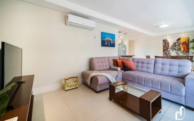 Apartamento amplo e com todos os ambientes climatizados