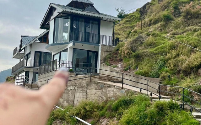 Mountain & River view by Snow Biscuit