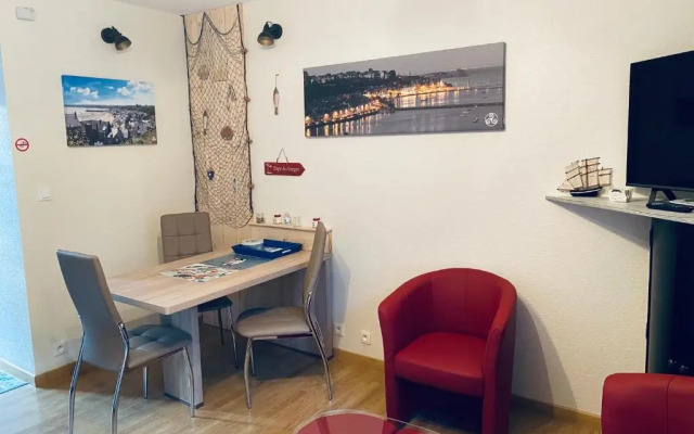 STUDIO CANCALE - PORT DE LA HOULE - classé 2 étoiles