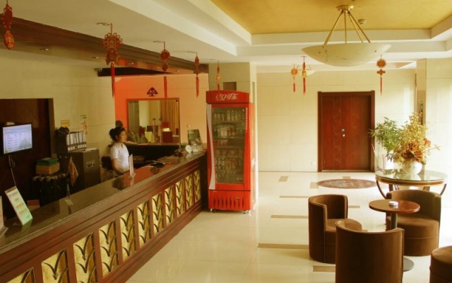 GreenTree Inn Jiangsu suqian suyu district education bureau express hotel – Restaurant – Suqian