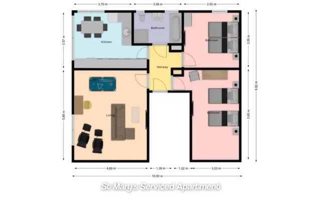 30 Monthly Discount St Mary s Apartment