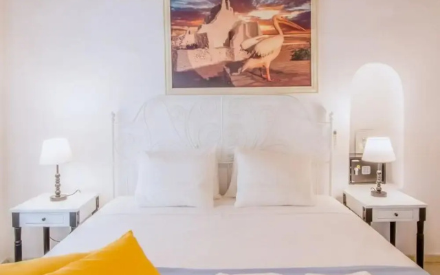 Like a White Seagull in the Heart of Mykonos