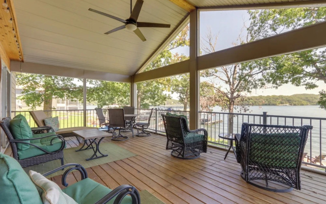 Dock & Hot Tub: Lakefront Camdenton Haven!
