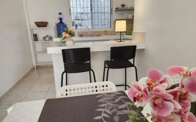 Secure 3-pers Apartment Close to the Beach