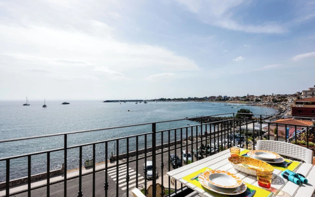 Naxos Bay View with Terrace by Wonderful Italy