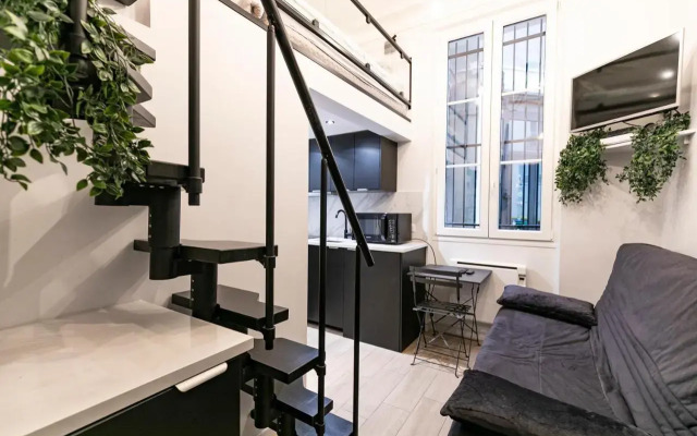 Le studio de belleville 2 à 4 personnes