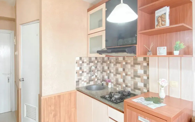 Simple Style 2Br At Green Pramuka City Apartment