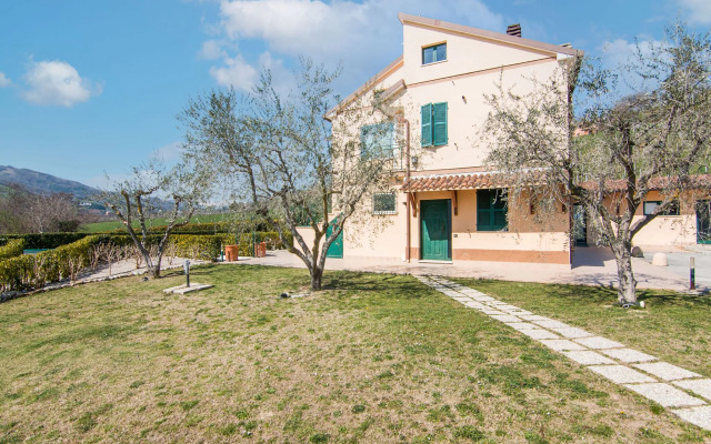 Beautiful holiday home in Montedinove with shared pool