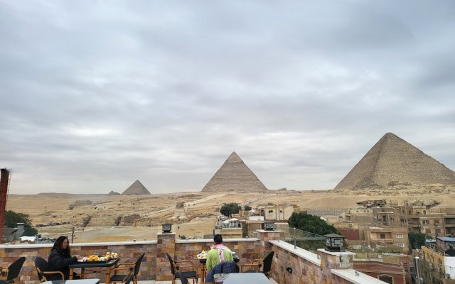 Sky pyramids View