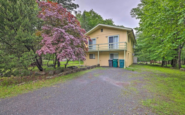 Tobyhanna Home: Private Deck, Hot Tub & Game Room!