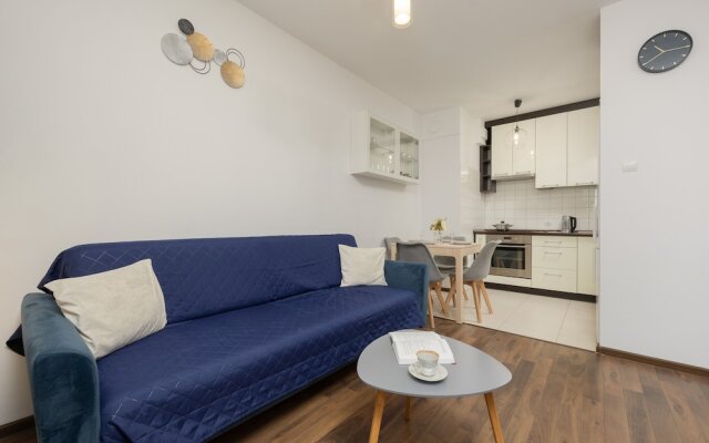 Beige and Blue Apartment by Renters