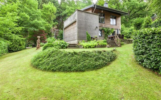 Spacious Chalet with Fenced Garden in Forest in Vieuxville