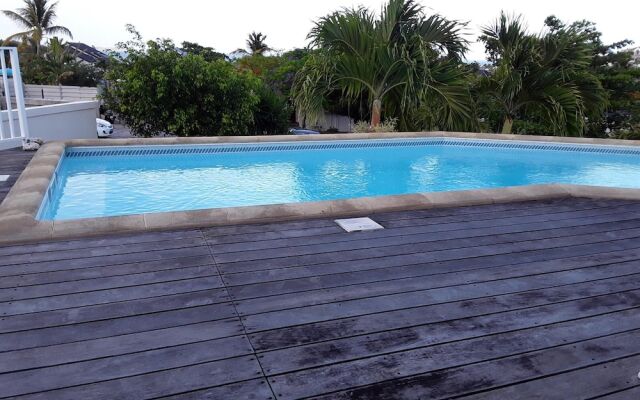 Villa With 3 Bedrooms in Saint Martin, With Wonderful sea View, Private Pool, Enclosed Garden - 2 km From the Beach