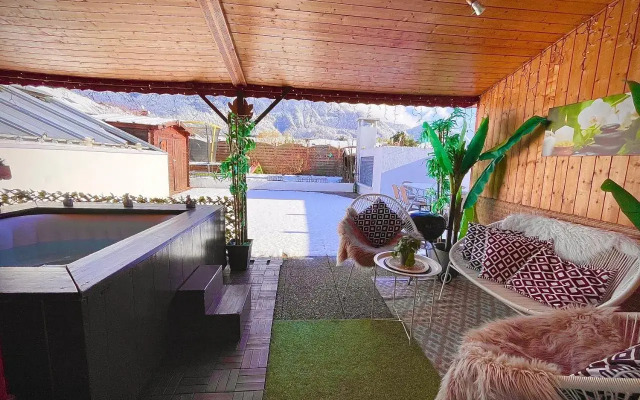 Rooftop 1 - Jacuzzi privé au pied du Monte-blanco