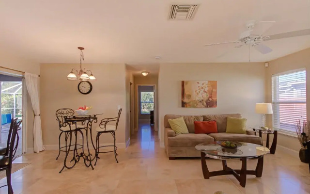 Canalfront Cape Coral Haven with Pool and Dock!