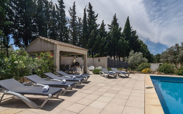 Comfy Villa in Pouzols-minervois With Private Pool